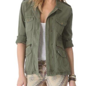 NWOT Lily Aldridge for Velvet Ruby Army jacket